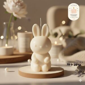 Lặng-Nến Thơm Thỏ Xinh-LG0118